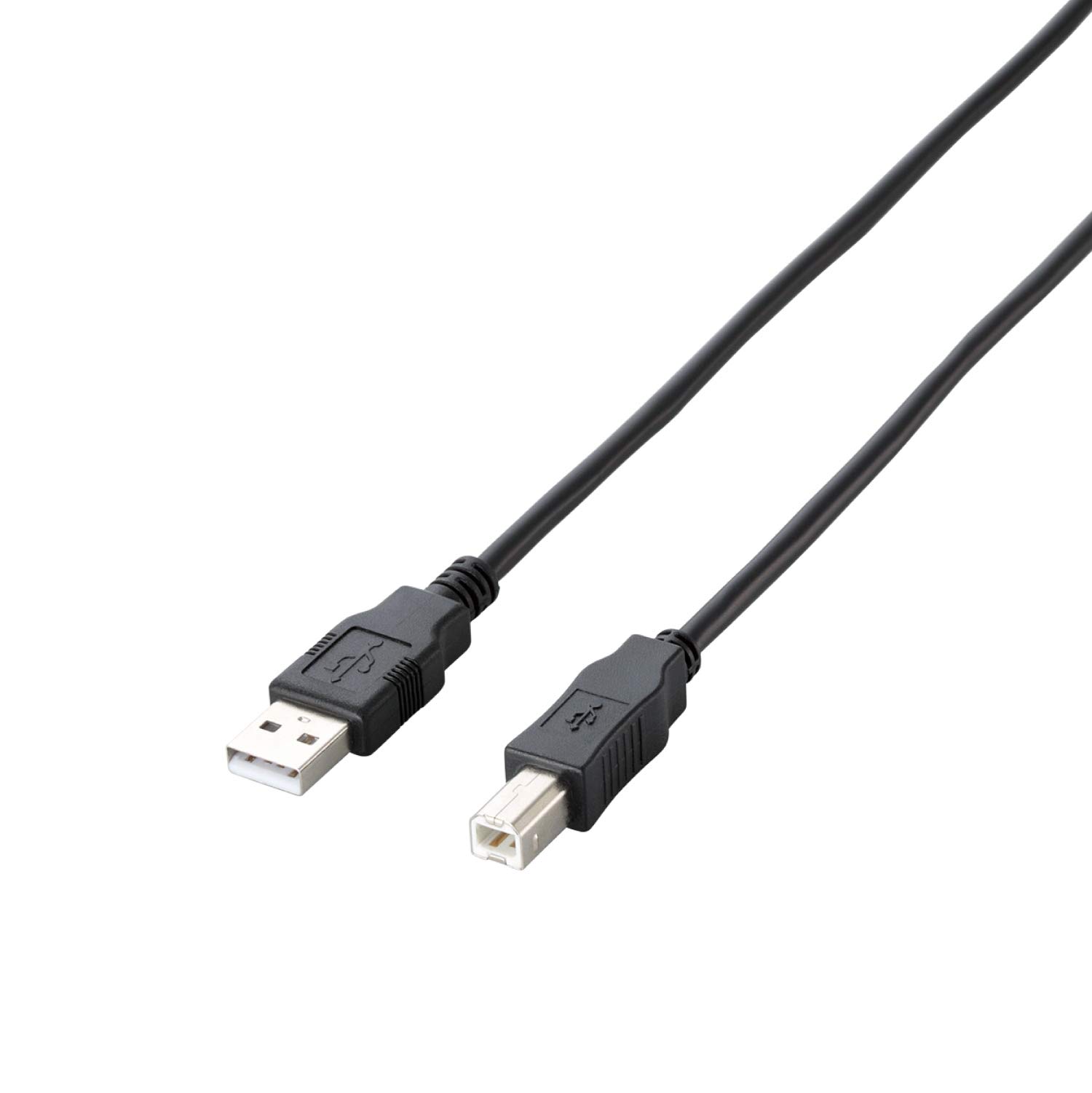 エレコム RoHS準拠 USB2.0 A-B 5m ブラック